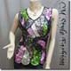 Glittering Sequin Tank Vest Top Multi-Colored